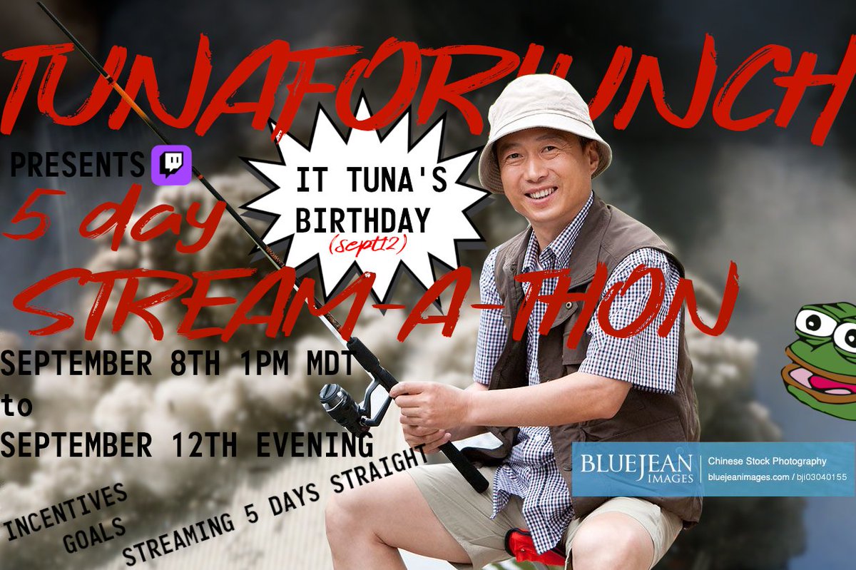 My first ever stream event is starting 
THIS MONDAY 
RT and bring your friends