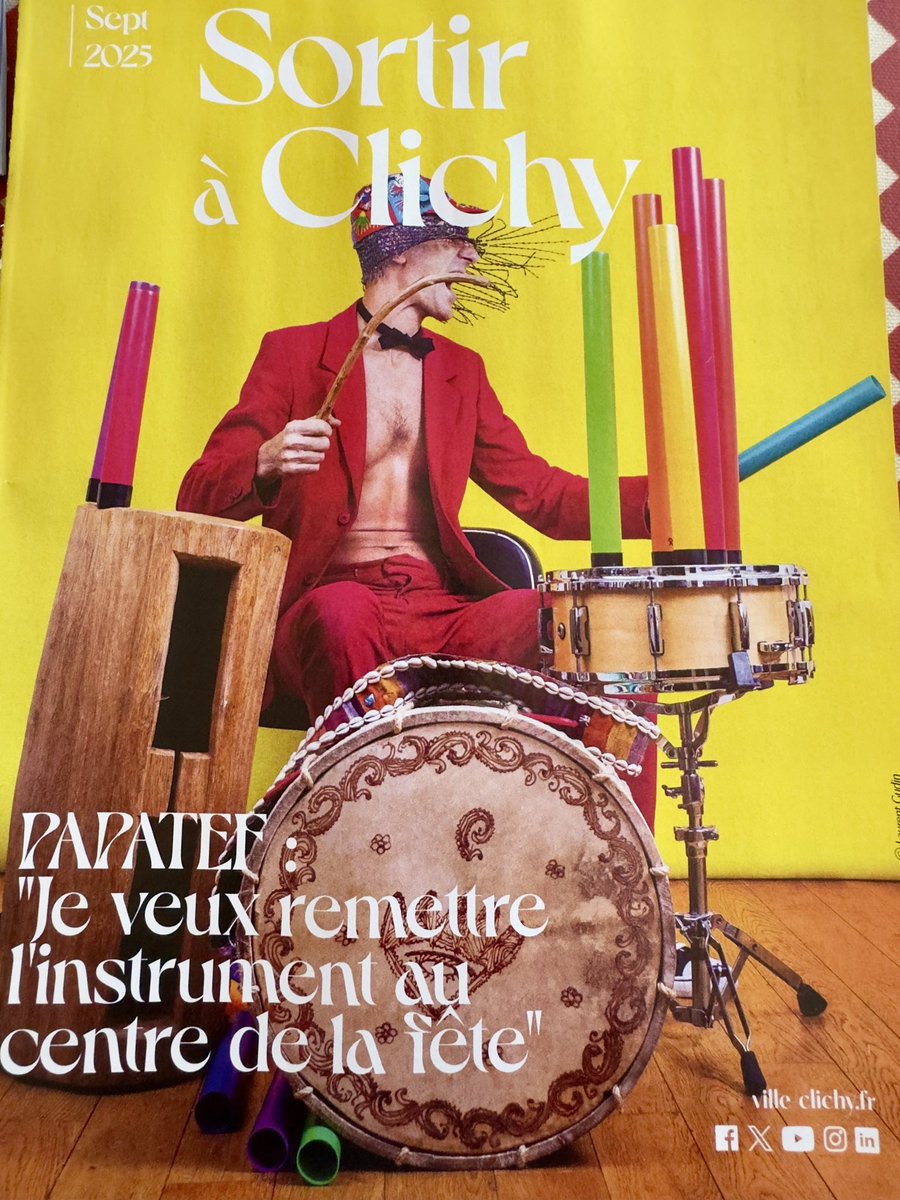 Demain 6 septembre c’est le forum des associations et le lancement de la saison culturelle à Clichy. Un grand moment de rencontre entre les clichois et tous les acteurs du monde associatif , sport, culture , solidarité , anciens combattants … venez nombreux .