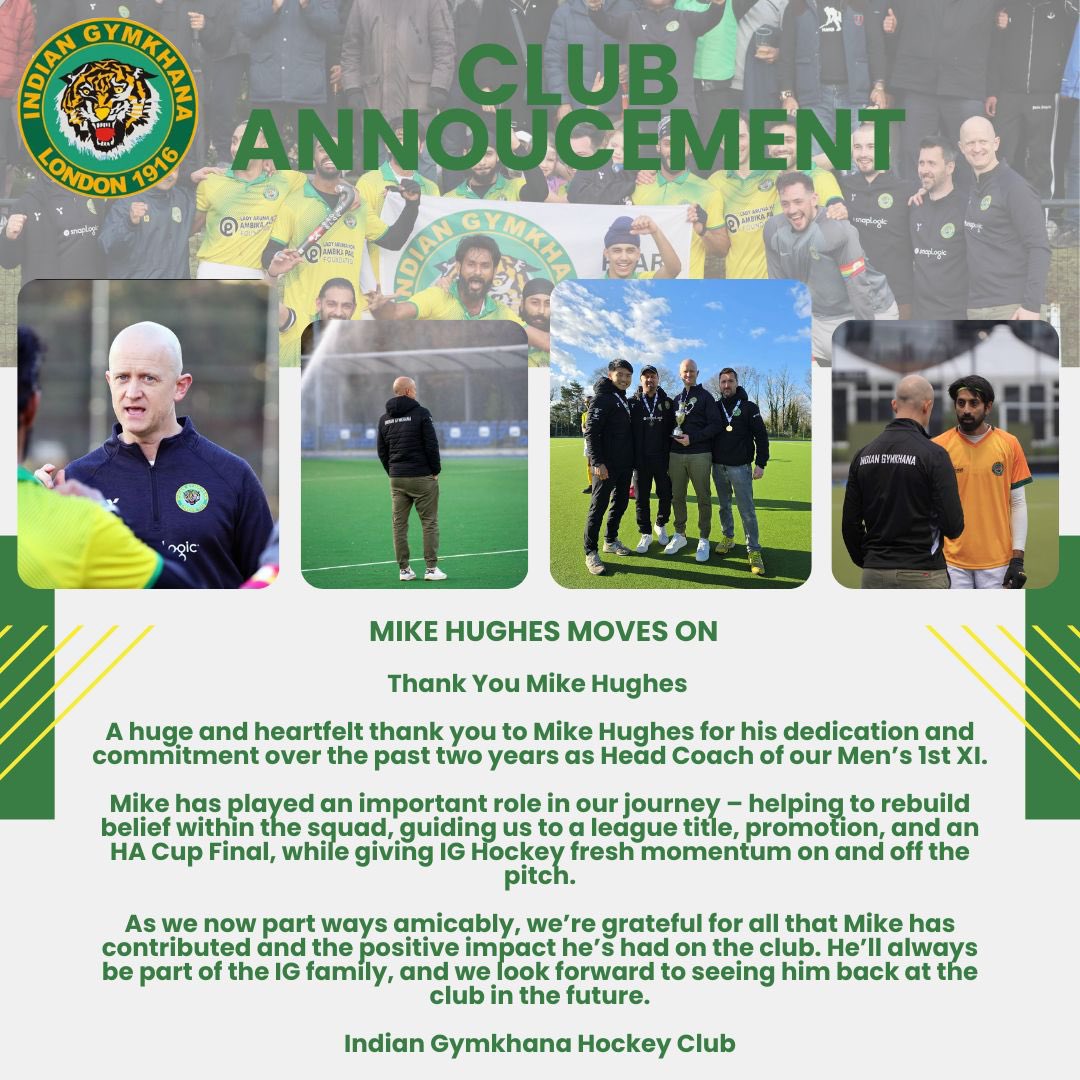 What an amazing 2years 👏😃 <a href="/IndianGymHC/">Indian Gymkhana HC</a> will always have a very special place in my heart and I can’t wait to get down to IG to cheer the boys (&amp;umpires😂) from the other side of the fence for once. Super proud to have left the shirt in a far better place than I inherited it.🔰