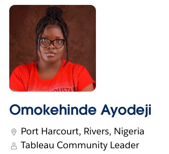 Lagos Tableau User Group tweet media