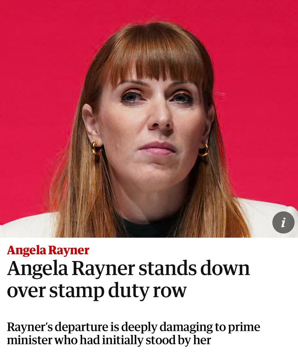 Angela Rayner has resigned following the findings of the Ethics Advisor that the Ministerial Code had been breached.

Another day, another ministerial resignation from this rotten and incompetent Government.

How much longer before the wheels come off completely?