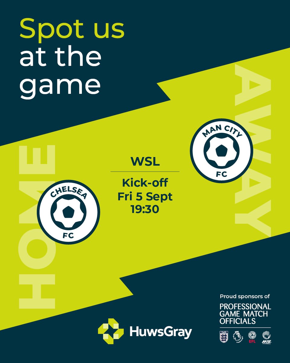 Back with a bang! 💥

The <a href="/BarclaysWSL/">Barclays Women's Super League</a> kicks off tonight at 7:30pm with a Battle of the Blues - <a href="/ChelseaFCW/">(C)helsea FC Women 🏆🏆🏆</a> vs <a href="/ManCityWomen/">Manchester City Women</a>!

Who’s watching? 🤩

#HuwsGray #BarclaysWSL #WSL #football