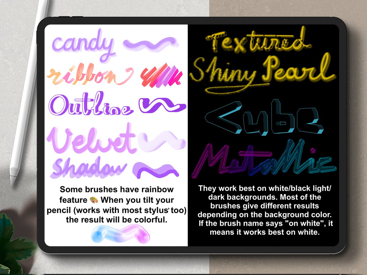 procreatebrushh's tweet image. %60 off 🥳
3D Procreate Brushes, 3D Ribbon Lettering Brushes  

SHOP: moonchildwallart.etsy.com   

Outline, Shadow, Gold, Glossy, Rainbow, Metallic, Ribbon📷3D Lettering   

#digitalart #procreateart #프로크리에이트 #procreate #3dart