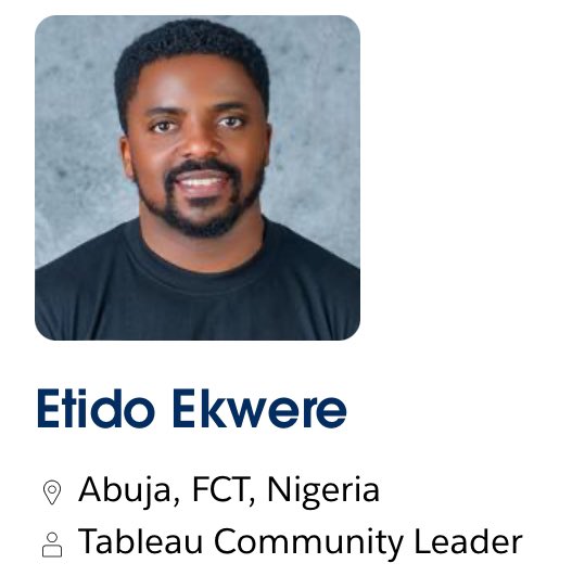 Lagos Tableau User Group tweet media