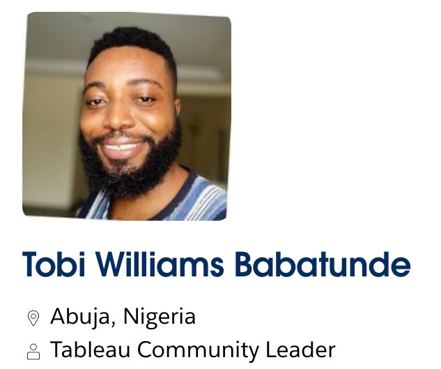 Lagos Tableau User Group tweet media