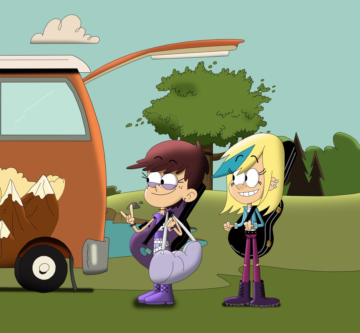 #Fanart #TheLoudHouse #LunaLoud #Nickelodeon #Cute #artistsontwitter #ArtistOnTwitter #Girl #cartoon #FanArtFriday #Nick