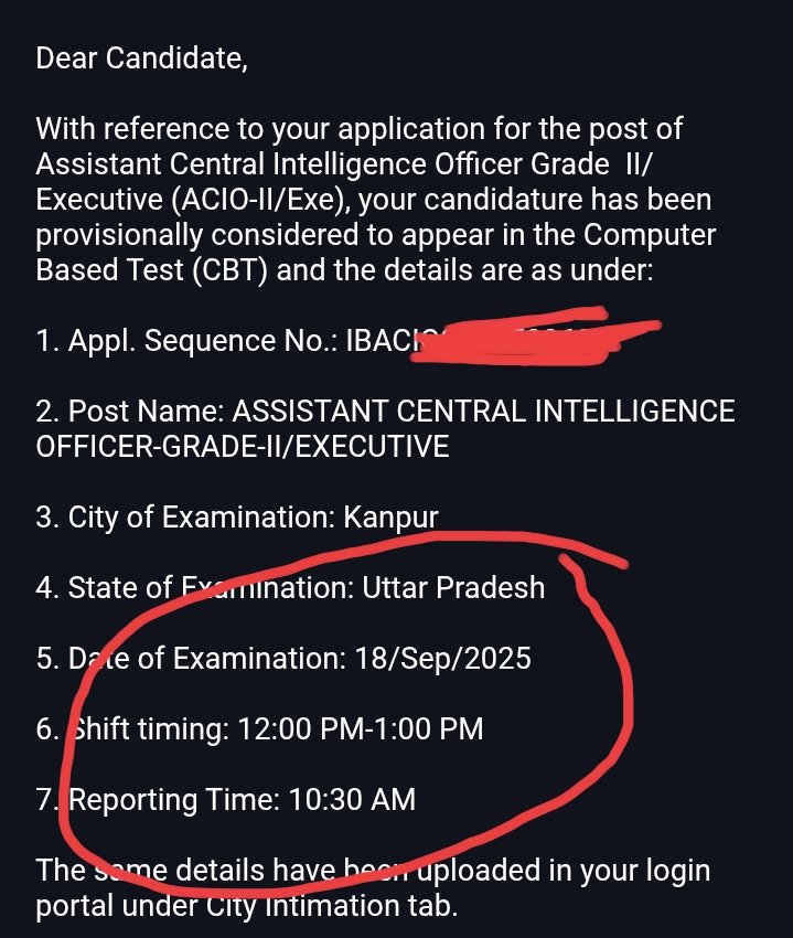 Ayush_mahilover's tweet photo. Dear @SSCtweet @HMOIndia @EduMinOfIndia @DoPTGoI
I am facing a clash of exam dates as SSC CGL and IB ACIO are scheduled on the same day & same shift.
Kindly resolve this issue or provide an alternative to avoid loss of opportunity for aspirants.
#SSC_CGL #IB_ACIO #ExamDateClass https://t.co/acNVw1tUap