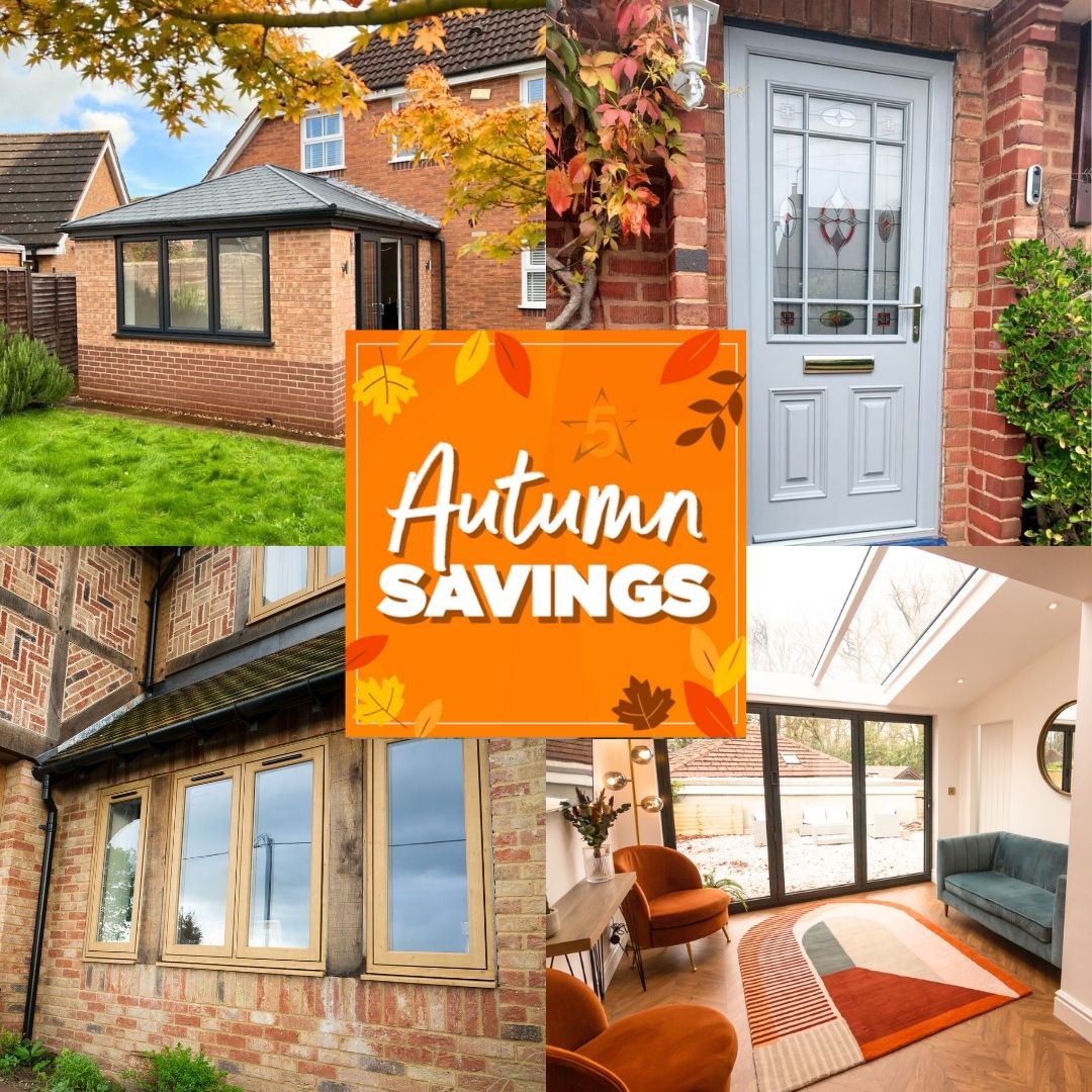 🍂 Autumn is here! Keep your home warm, boost kerb appeal &amp; add security with new #windows &amp; #doors. Why move when you can improve? Enjoy our Autumn Savings today! 🍁

#Westmidlands #midlands