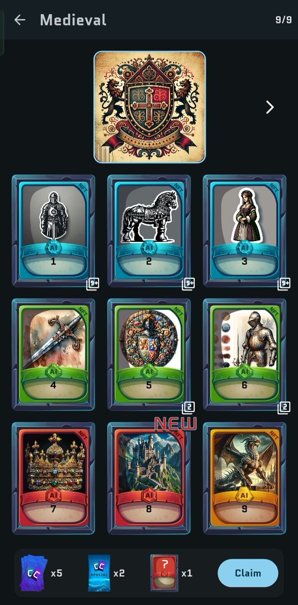 LivePolygons's tweet photo. Completed 2 collections today and claimed rewards. 😎
@Fone_Network $FONE
#Crypto_Cards Game #NFT #FONE_blockchain #FONE_network #free_earning #crypto https://t.co/0Zpsuo9Qn4