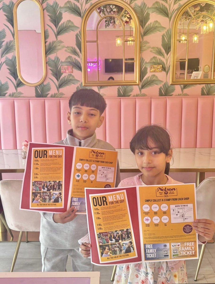 Take part in our exciting Shop Trail competition at tomorrow's Nelson Food &amp; Drink Festival! 🤩

🛍️ Collect six stamps from six shops
📩 Hand your entry form in at the main event gazebo
🏆 Prizes up for grabs
📱 Not got a booklet? Download one here ⬇️

nelsonfoodfestival.co.uk/nelson-town-co…