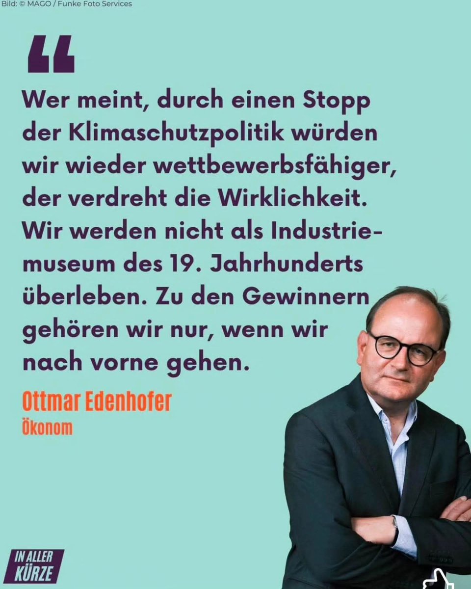 Wachsende Wirtschaft und Wohlstand wird es auf Dauer nur geben, wenn wir die verbindlichen Pariser Klimaziele einhalten. Aus guten Gründen wurden die nach Jahrzehnten intensiver Debatte im Konsens aller Staaten beschlossen. Das ist inzwischen leider ein Wettlauf gegen die Zeit.