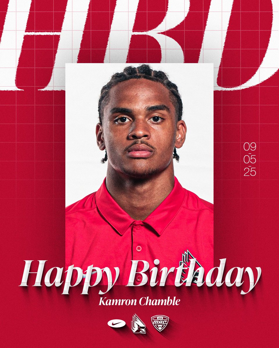 Happy Brithday to DB Kamron Chamble!