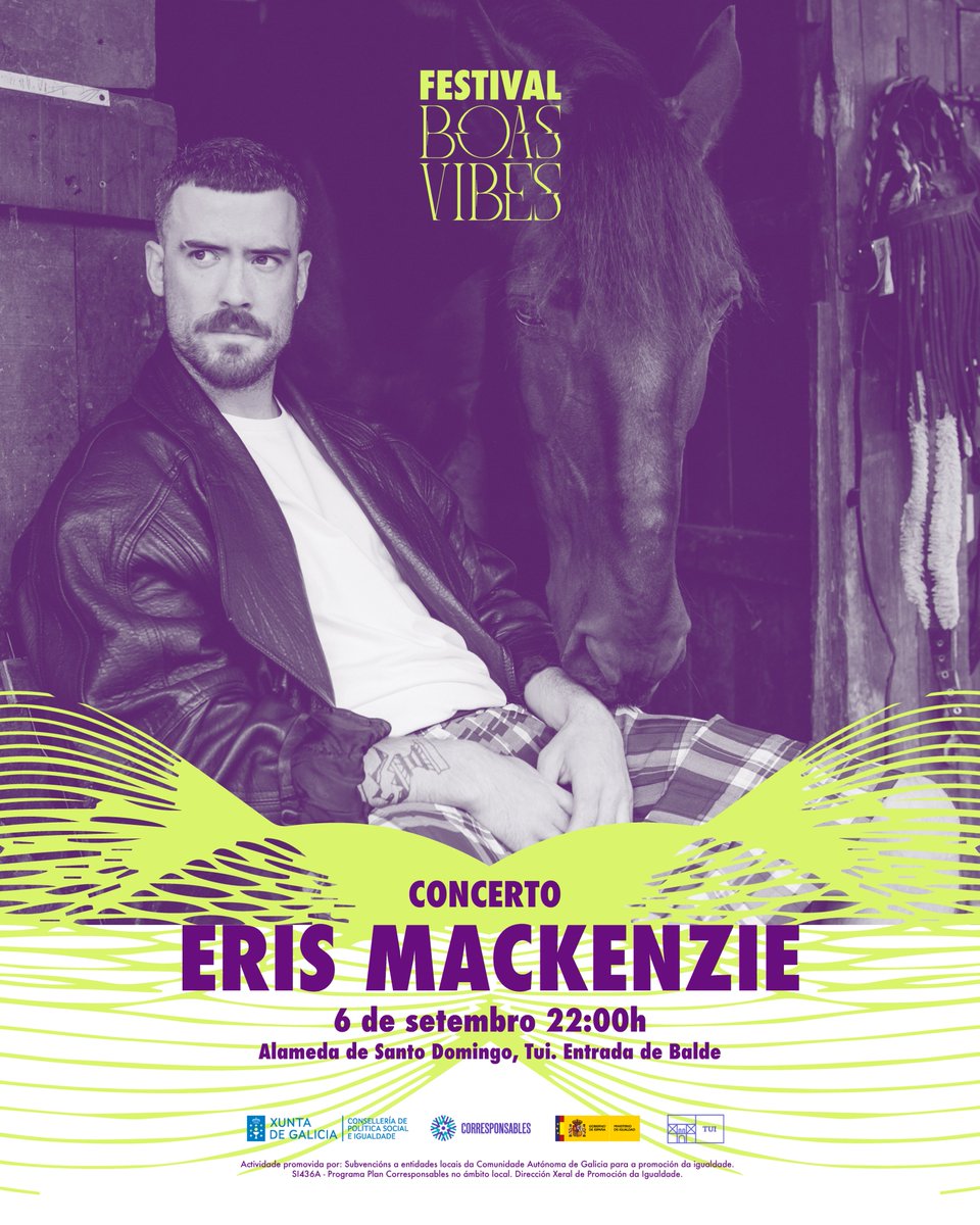 📍#HxHBaixoMiño 

📻105.1 FM🖥️ serbaixomino.com 

🎤 Comentamos dos de las citas musicales del fin de semana: el Minho Reggae Splash en Tomiño con Xoán Lois Vila y el concierto en <a href="/Concellotui/">Concello de Tui</a> de Eris Mackenzie con el propio artista
