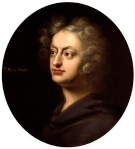 The great Henry Purcell b otd 1659! 
"As poetry is the harmony of words, so music is that of notes...music is the exaltation of poetry." Or, rather less exalted:
''Tis women who make us love; 'tis love that makes us sad; 'tis sadness makes us drink; 'tis drink that makes us mad.'