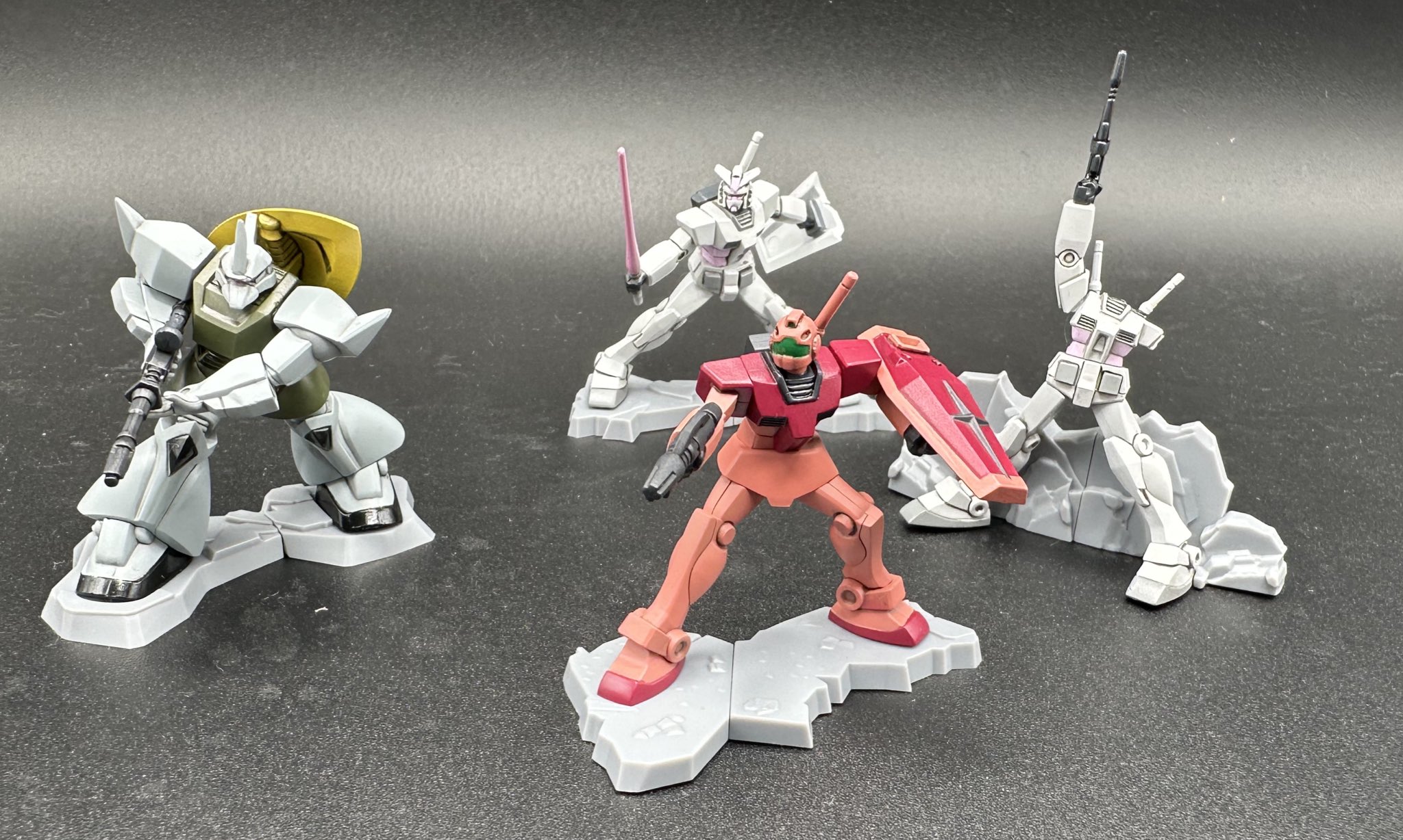 ゲルググ、シードフリーダム、全塗装完成品 ゲルググ、シードフリーダム、全塗装完成品