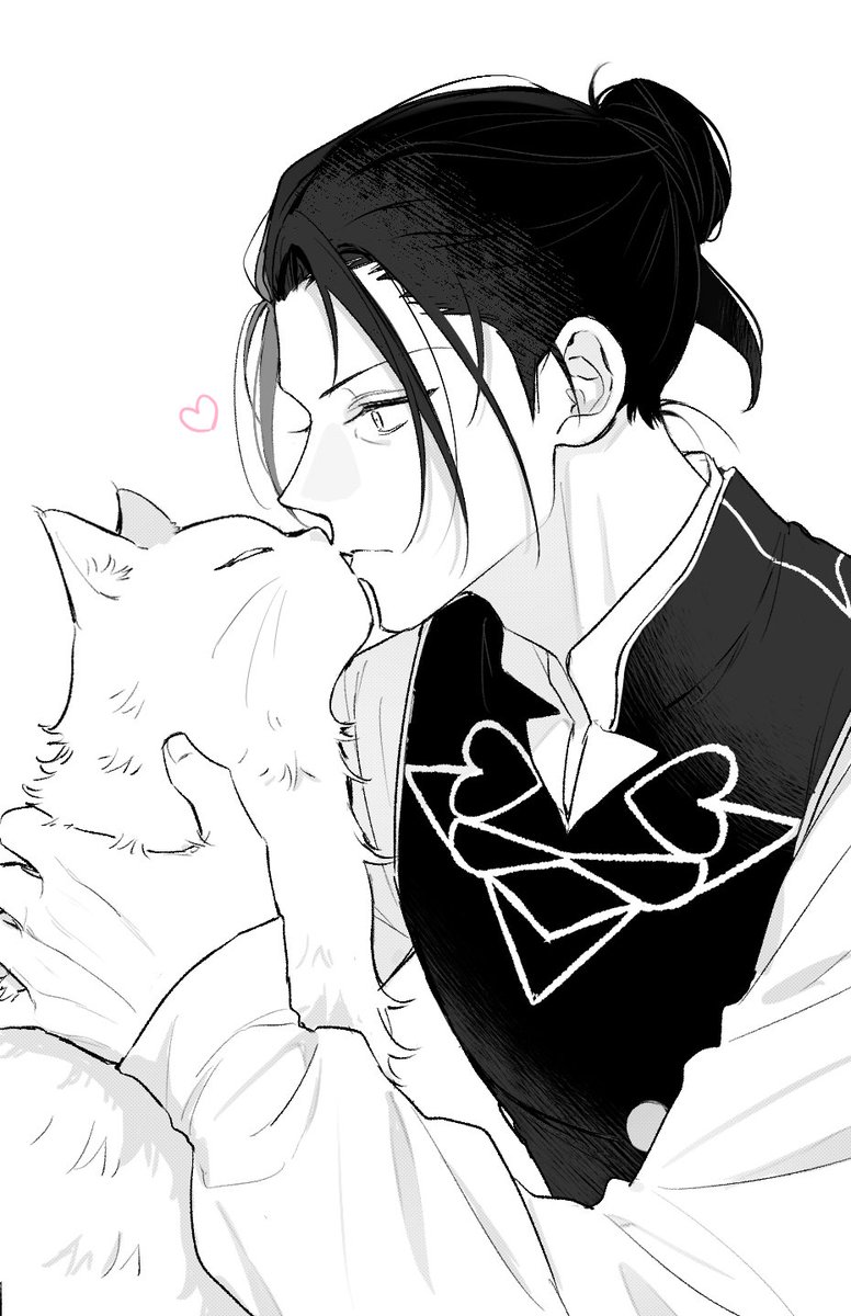r_d9y's tweet photo. これブルスカにあげてたにゃんこに不意打ち𝒌𝒊𝒔𝒔されるおフェリ https://t.co/eSDkVs1mg9