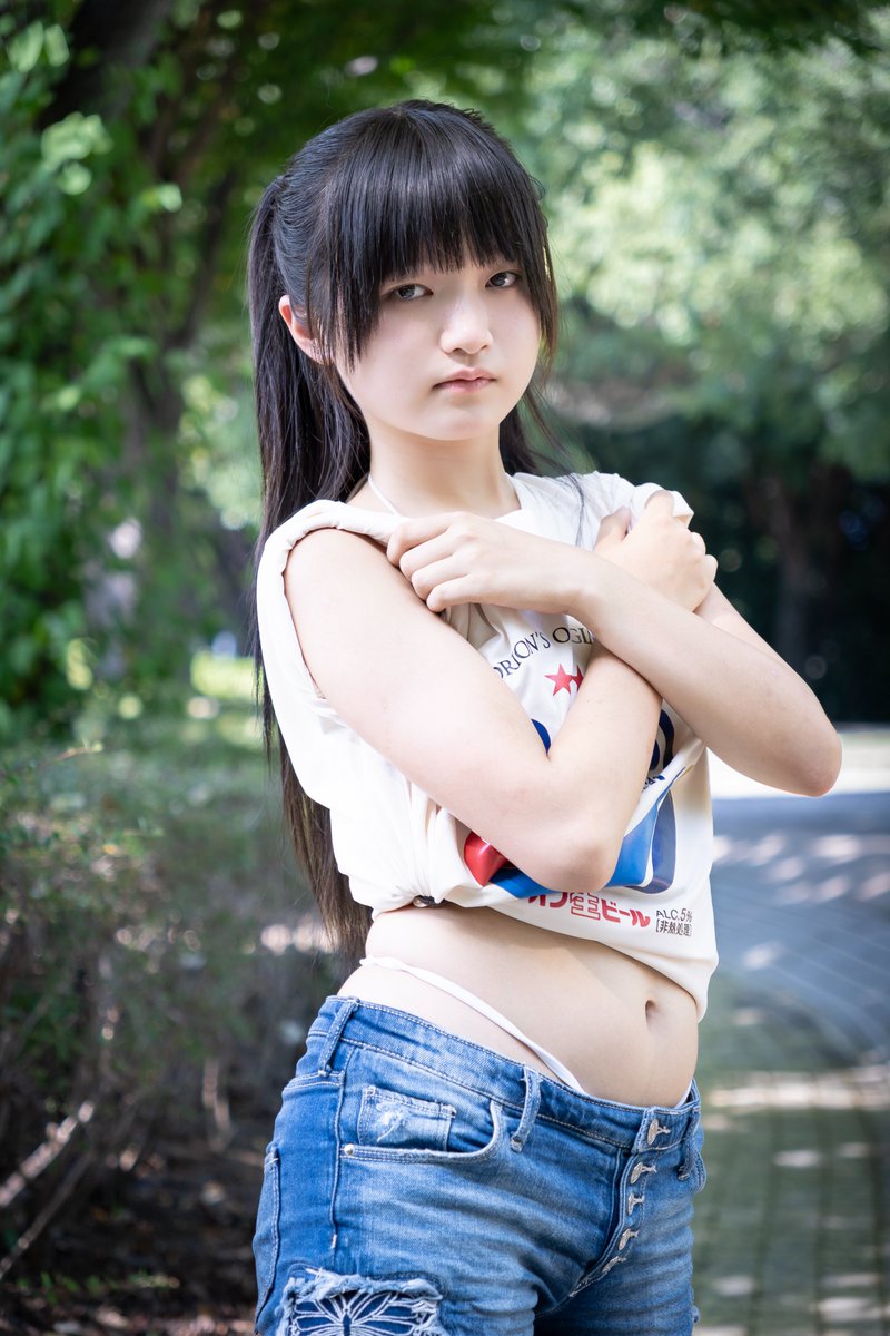 天使ほまれちゃん (@amahoma65sweet・@homare65Angel) Tシャツ夏少女