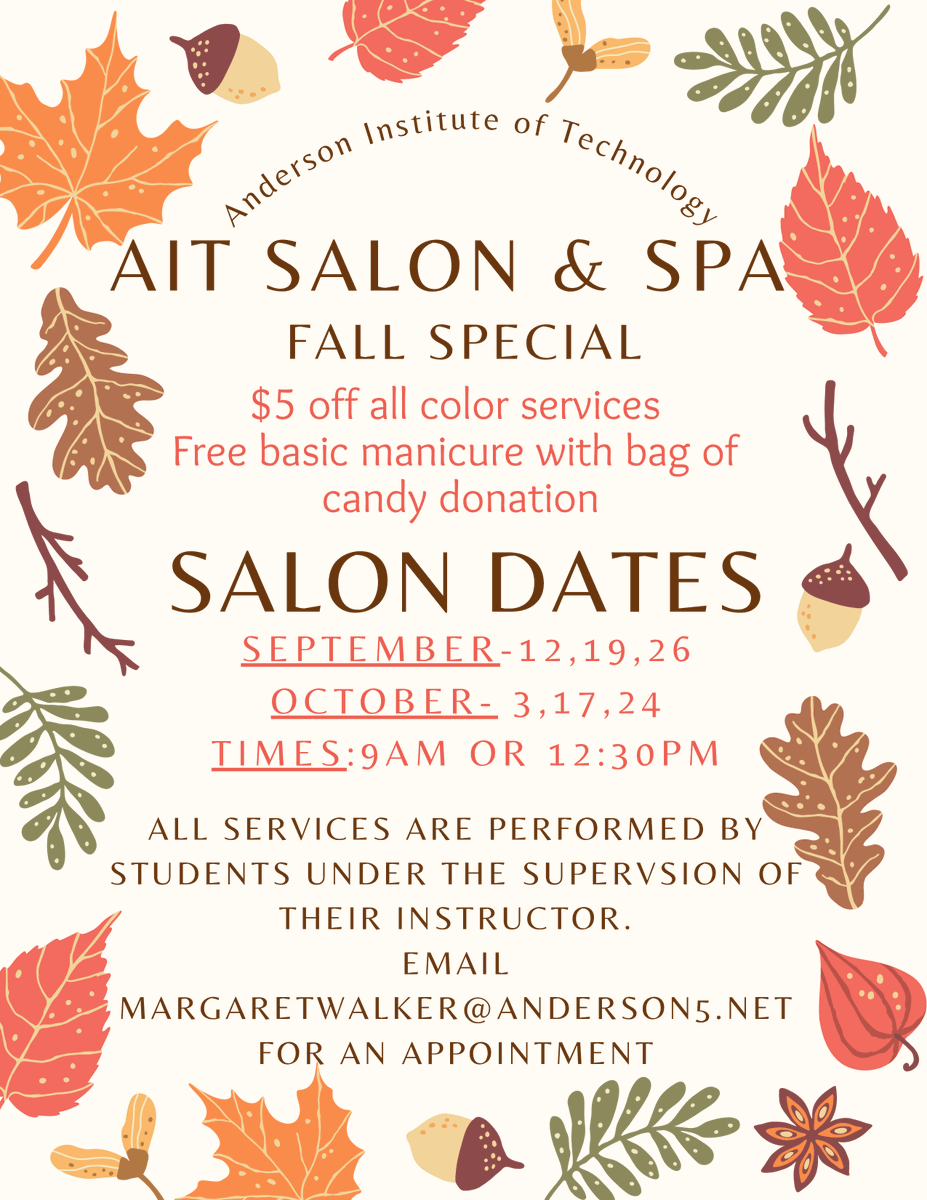 Anderson Institute of Technology tweet media