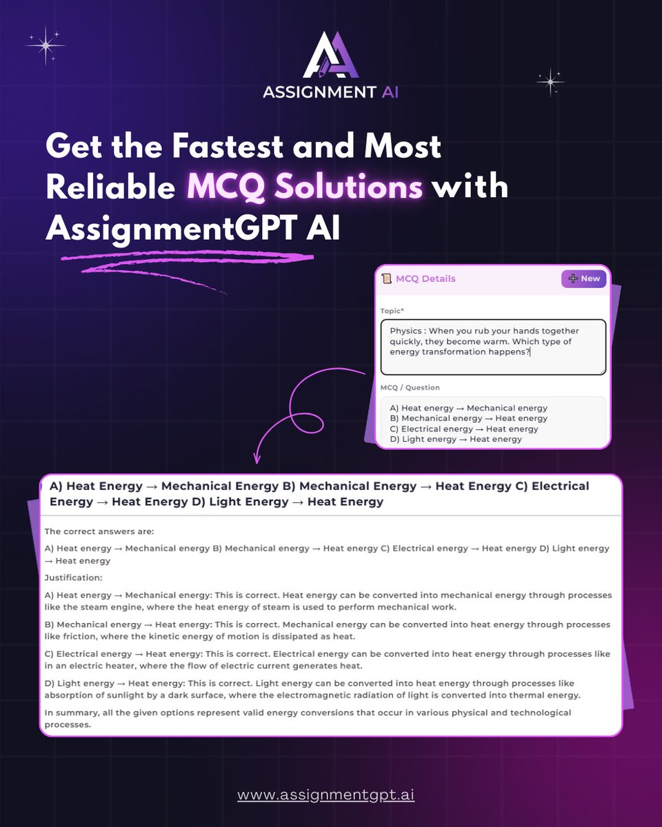 AssignmentGptAI's tweet image. 📚Top MCQ Quiz Questions Every Student Must Practice | Exam Prep 2025
.
Solve the question first, then check the answer & explanation✅
.
#studentlife #examprep #smartstudents #studytips #assignmenthelp #schoollife #collegestudents #knowledgeispower #assignmentgpt #aiforstudents