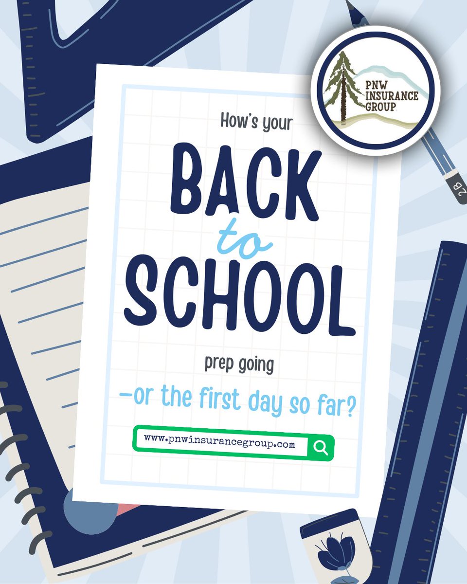 PNW_Insurance's tweet image. ✏️📚 Back-to-School is here! 

How’s it going so far?

Drop a ✨ for smooth sailing or a 😅 if it’s been chaotic!

#BackToSchoolVibes #FirstDayFeels #PNWCommunity