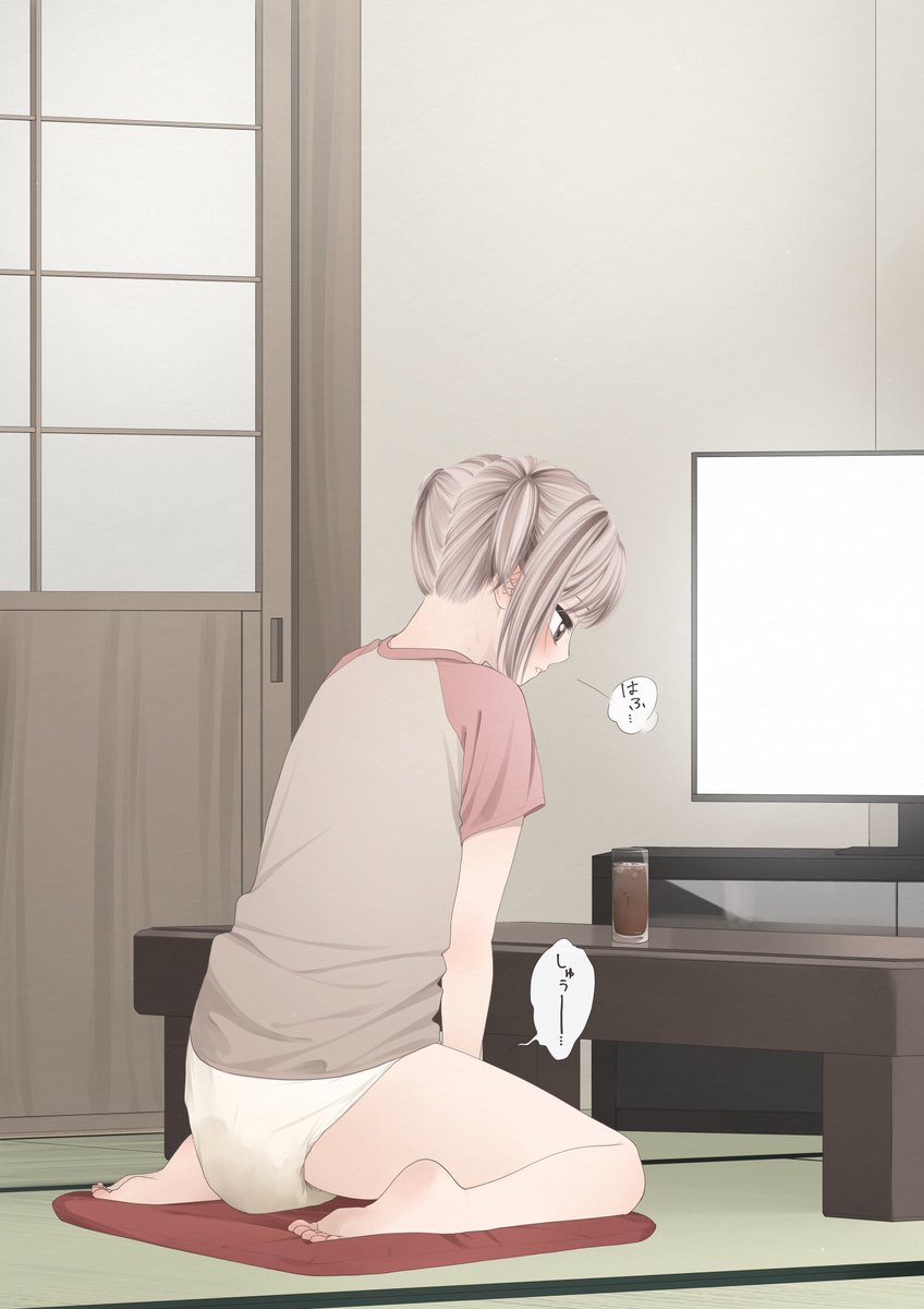 こはるちゃんが12歳の頃の想定で描かせていただきました 