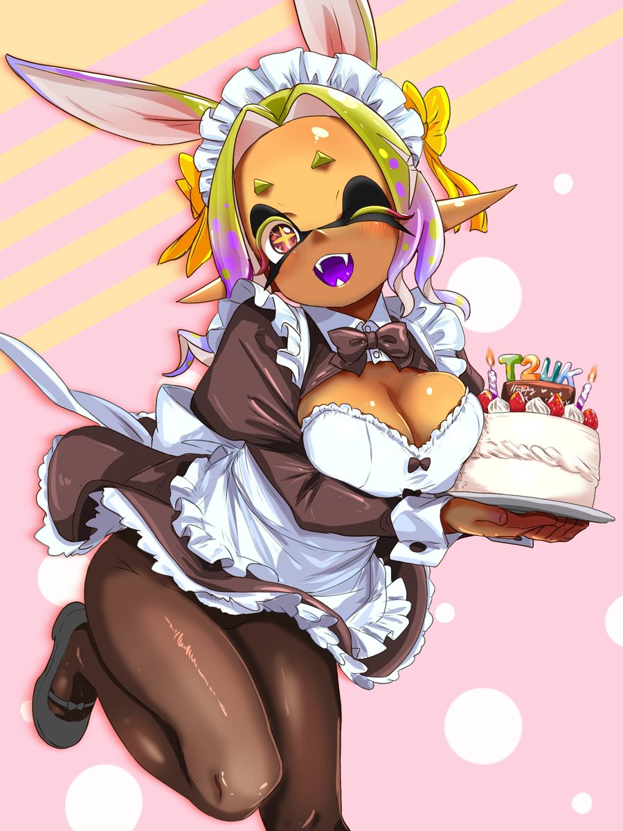 金曜日のウツホちゃんさん定期。
自分の誕生日を自分で祝う。オメデトウございます。
早いものでウツホちゃんさんを描き続けて３年。
そろそろ誕生日の朝に私の横にウツホちゃんさんがいて「ワシがプレゼンｔ
#Frye