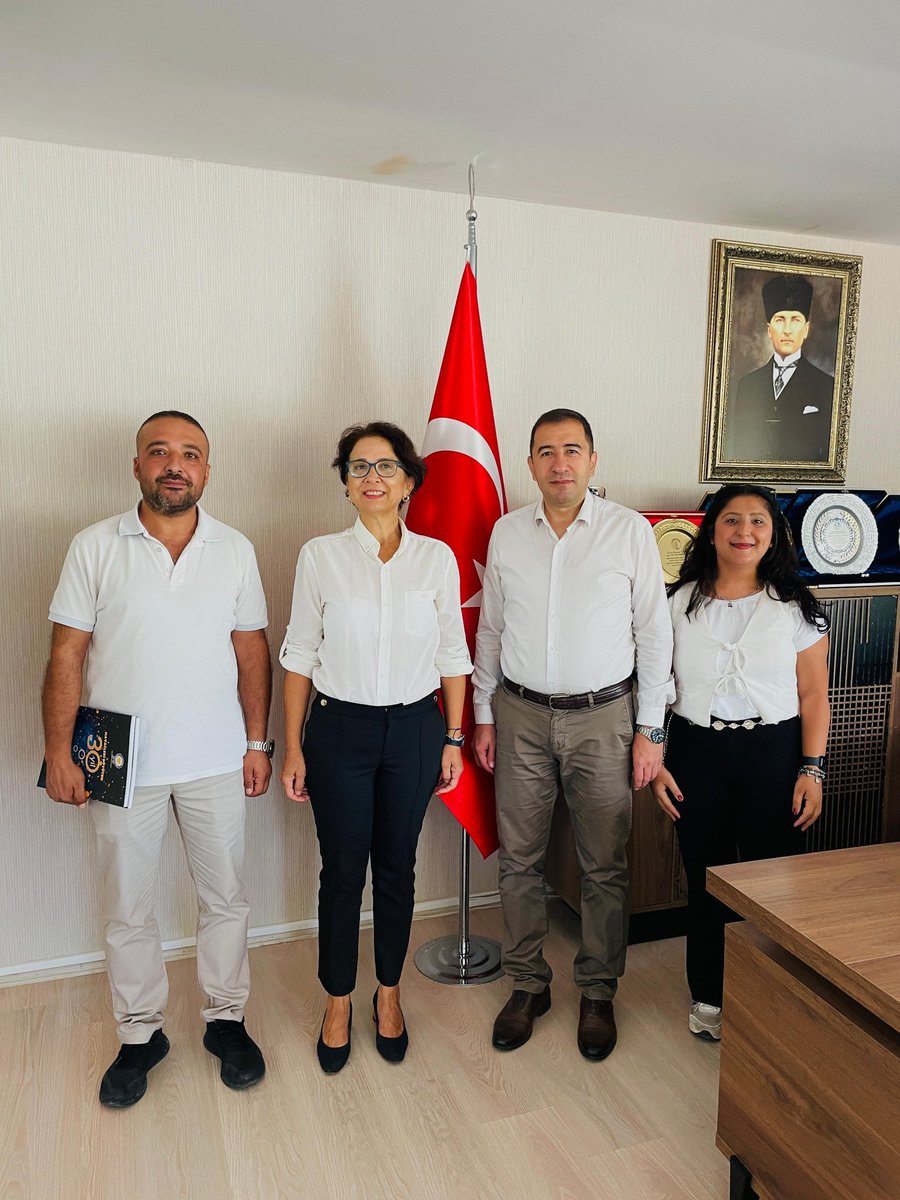 📍 TEGV (Türkiye Eğitim Gönüllüleri Vakfı) Antalya Suna-İnan Kıraç Eğitim Parkı Yöneticisi Sayın Lütfiye ALTINKAYA, Eğitim Uzmanı Sayın Serdar DEVECİ ve Gönüllü Uzmanı Sayın Saime PORSUK, İlçe Millî Eğitim Müdürümüz Sayın Kenan YAVUZ’u ziyaret ettiler.

🤝 Nazik ziyaretleri için