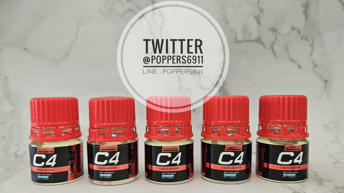 ✨Poppers แท้ 100% รับประกันคุณภาพ✨
⚡️C4 สีแดง สูตรเข้มข้น ขนาด 20 ML.
📌ป๊อปเปอร์ของทางร้านใหม่ตลอดไม่ค้างสต็อคครับ
📌ขนาด 20 ML. ราคา 850 บาท 2 ขวด ลด 100 บาท คละได้คับ
📬จัดส่ง Flash 40 บาท ตัดรอบส่งทุกวันเวลา 13.00น.
📌ส่ง lineman 09.00-23.00น.ทุกวัน
👉สนใจทัก inbox