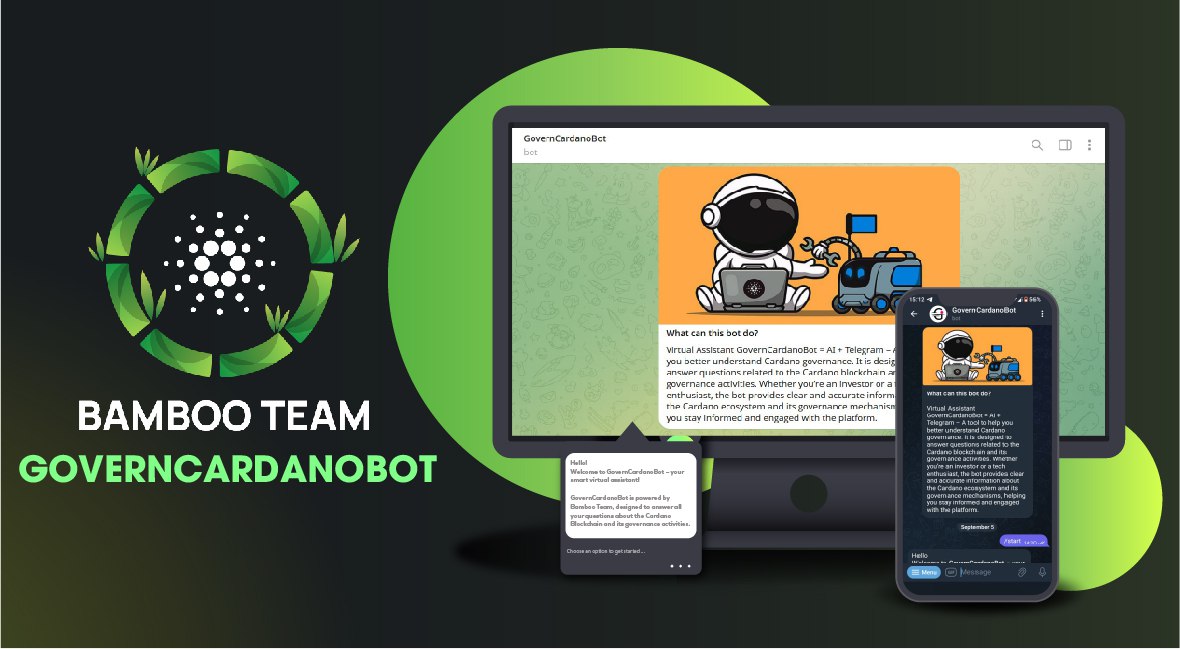 ✌️We are pleased to announce our F13 proposal in the developer category that has just been completed:

[BBO] GovernCardanoBot Virtual Assistant = AI + Telegram - A Tool to Help You Understand Cardano Governance Better

👉Here is the link to the completed project: