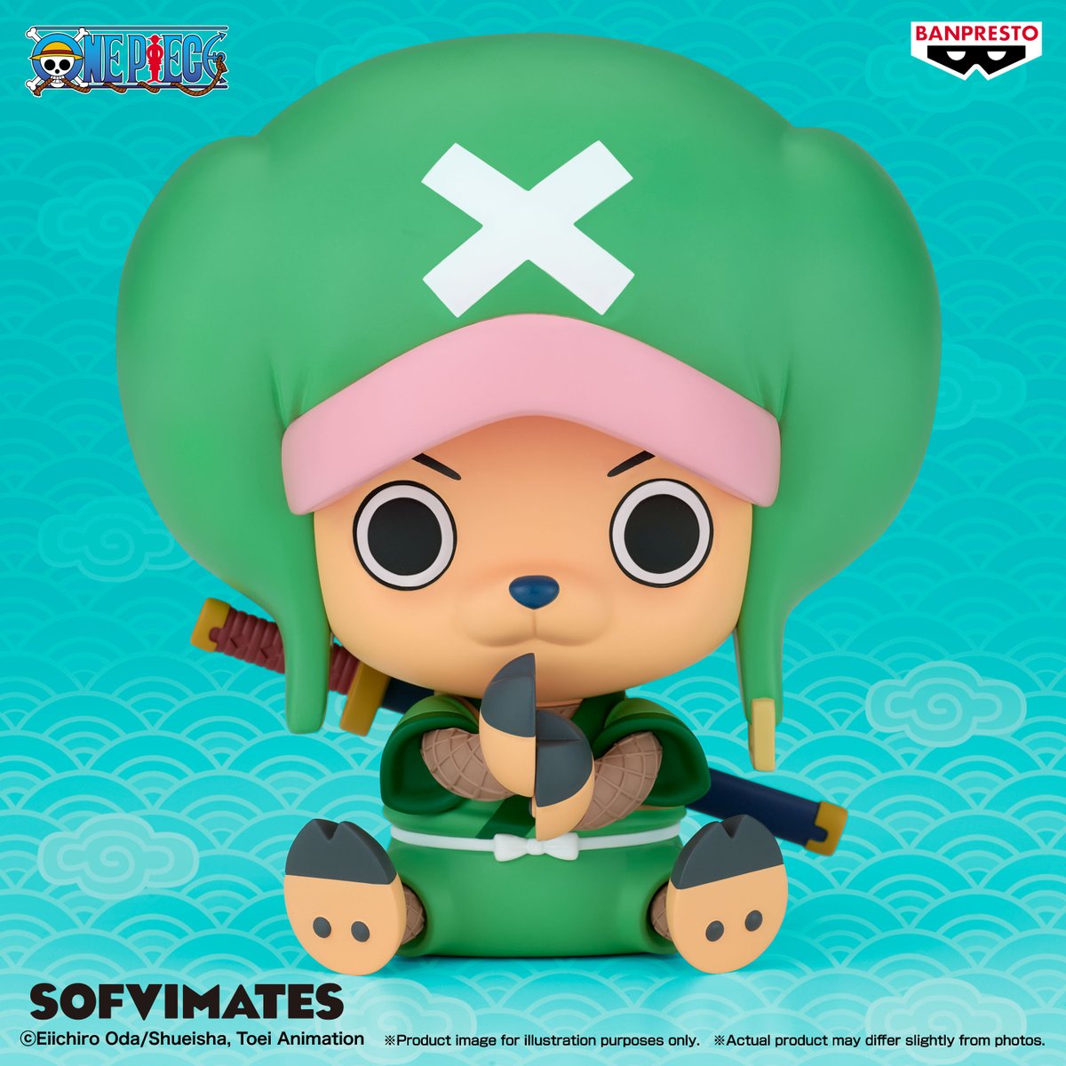 BandaispiritsEs's tweet photo. El doctor más valiente de One Piece llega en versión Sofvimates 🐾
👉 Chopperemon con su icónico traje de Wano, listo para tu colección.
#tonychopper #ONEPIECE https://t.co/DMUrRespb5