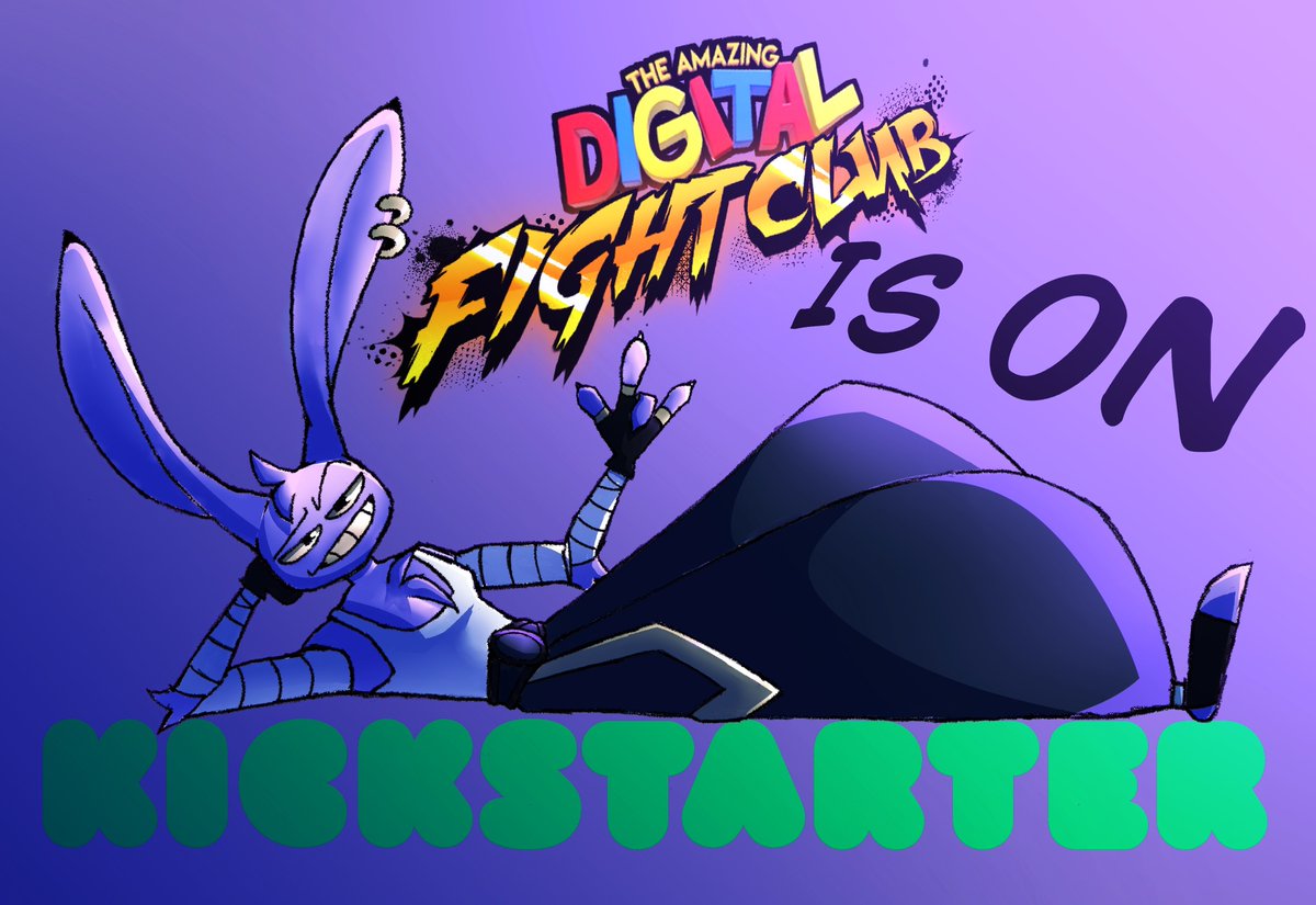 If you guys haven't heard... THE AMAZING DIGITAL FIGHT CLUB BY <a href="/burrotello/">burrotello</a> IS ON KICKSTARTER!!! 

If you want to see your favorite circus characters gain the ability to kick butt, then go donate to their kickstarter!!!!

kickstarter.com/projects/tadcf…

#TADFC #jax #tadc