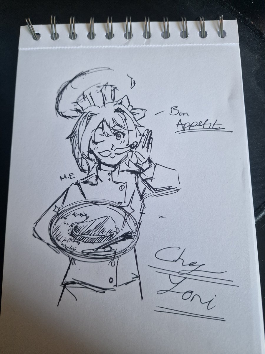 Nice to see a chef with as many delectable qualities as the food itself ehehe. 10/10!
#DDLC #DokiDokiLiteratureClub