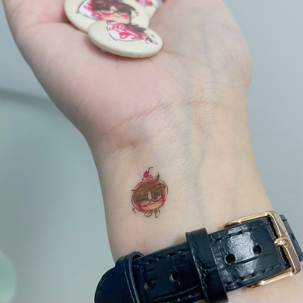 yuichal1's tweet photo. GIVEAWAY by YUI CHAL (3)

น้อนแทต🍒🤘🏻
Temporary tattoo      70  EA✨
(แบบสุ่ม)

6-7 SEP | Impact Arena
Dm ถามพิกัดวันงานได้จ้า
เจอกันๆ🫨

#Giveawaysสุรุ่ยสุร่ายConcert
#NONTEP03_สุรุ่ยสุร่ายConcert
#NONTTANONT https://t.co/CfCTF4DHUp