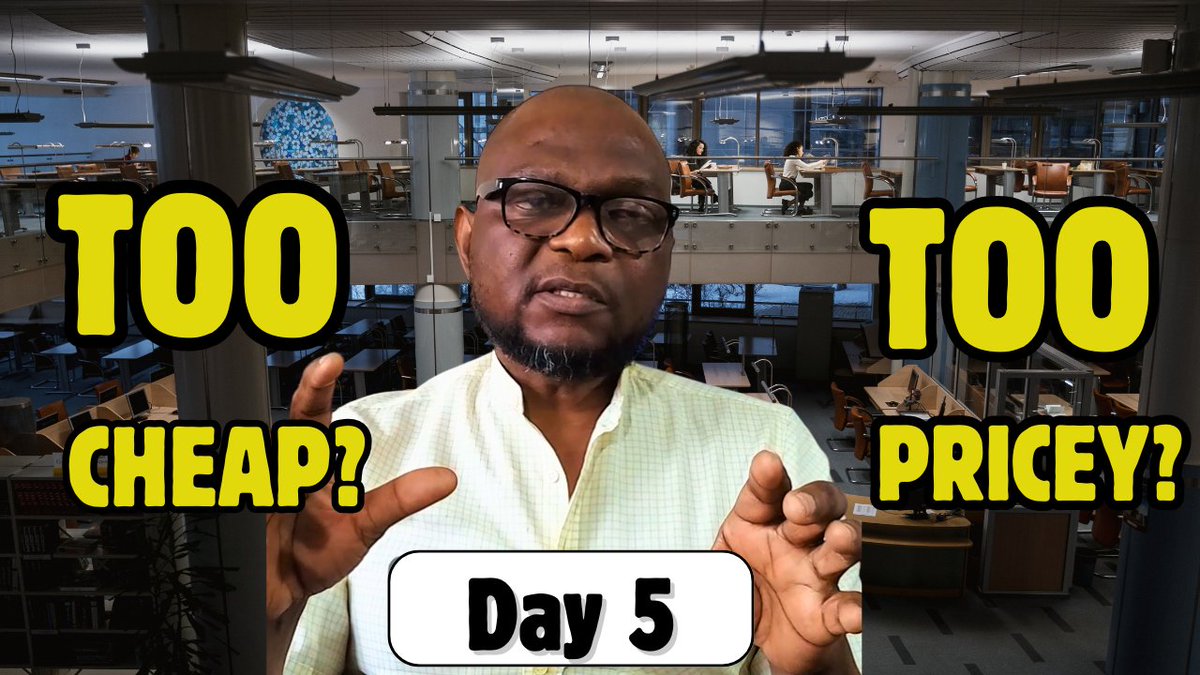 kennethdpp's tweet image. Are you charging too little or too much?

Cost-based pricing = covers costs, but limits growth
Value-based pricing = positions you as premium
Signs your pricing is wrong:
No margin
Clients don’t see value
Constant discounts

FREE Growth Plan → tally.so/r/wMWyKl