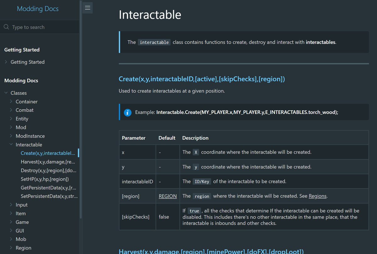 CodeManuPro's tweet image. Implementing mod support into Tinkerlands it's actually being super fun.
Writting the documentation on the other hand.. not so much. 😴
