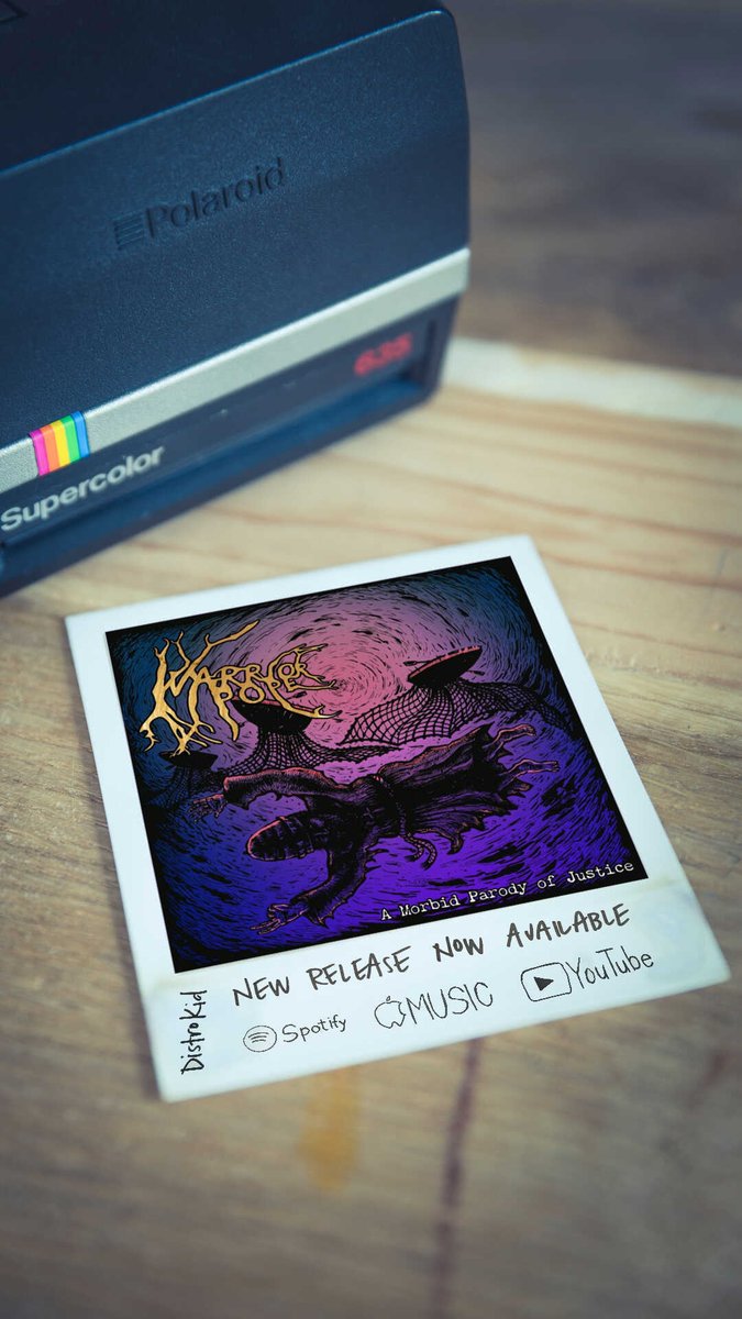 WarriorPope's tweet image. I'd rather do vinyl, but I hear the kids do streaming these days. I don't use streaming apps, so seeking reassurance it worked and I didn't mess anything up about setting it up.

Warrior Pope's "A Morbid Parody of Justice" should now show on streaming apps/services.