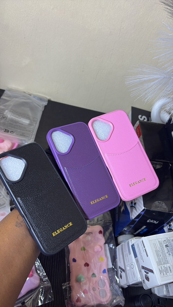 15-16 series 
-Black 
-pink 
-purple 

8,500 naira only
