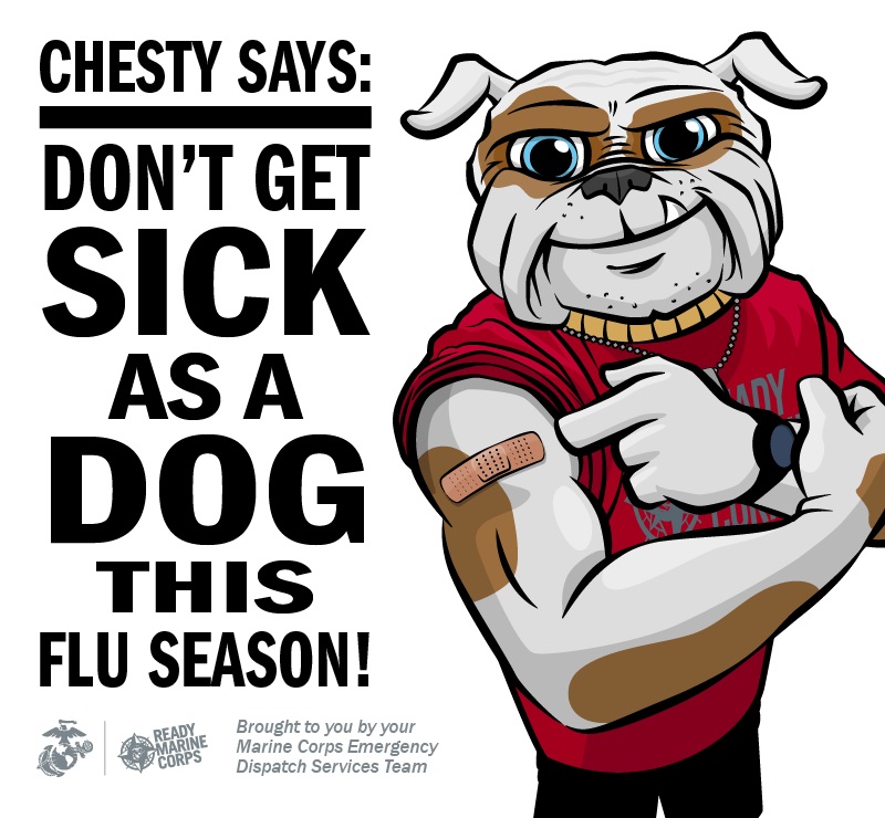 According to the CDC everyone six months and older should get an influenza (flu) vaccine every season. Adults with certain chronic health conditions, pregnant women, or those over 65 are at a higher risk of developing serious flu complications. 
#NPM2025
#ReadyUSMC