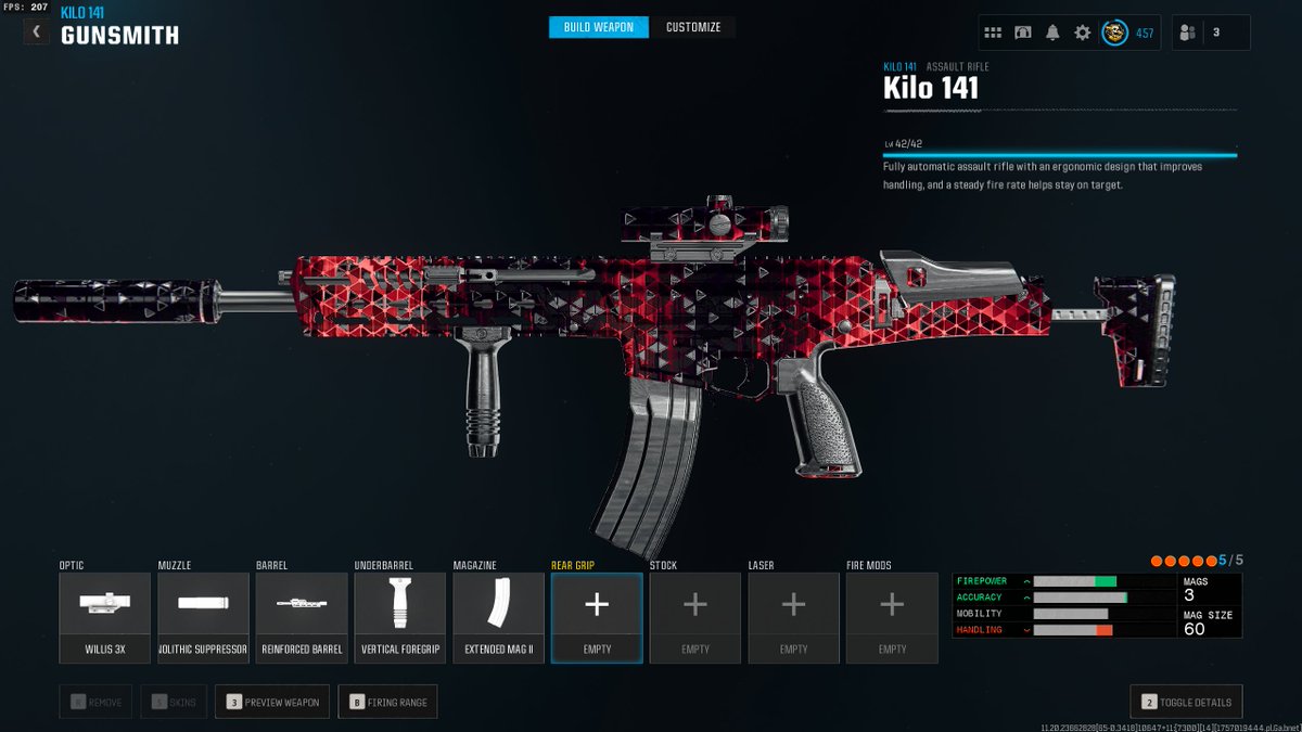 Best Kilo 141 Long Range loadout in Warzone - Overkill 5 attachments