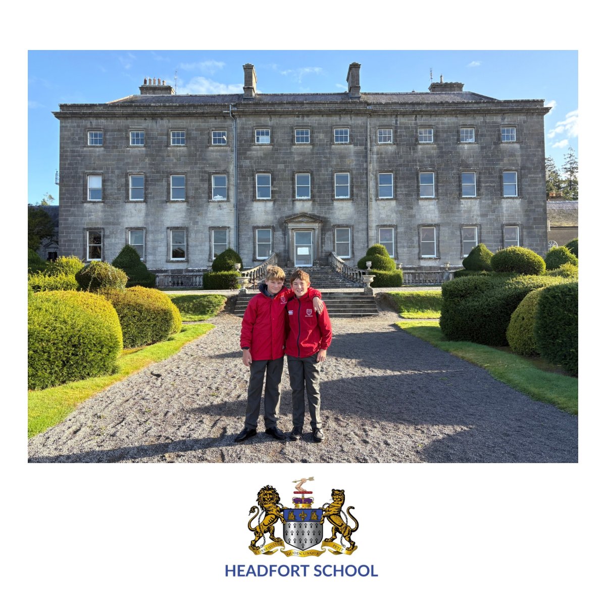 Headfort School tweet media