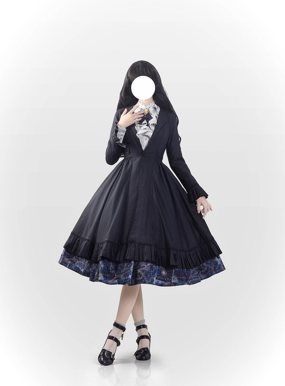 ManusMachina ストライプ ロングコート ManusMachina ストライプ ロングコート - メルカリ