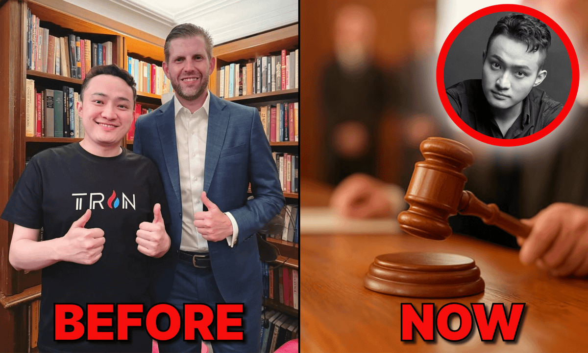 0x_Punisher's tweet photo. Trump blocked Justin Sun’s wallet

Why? He tried to control the $WLFI price

But the truth goes much deeper than 1 token

I spent 48h analyzing their friendship and was SHOCKED

Here’s what really happened and what’s coming next👇🧵 https://t.co/2YfizSGll5