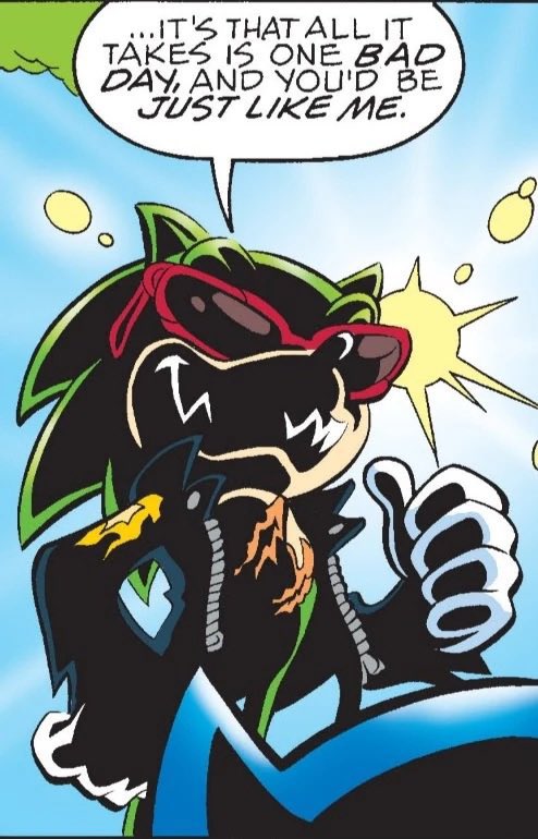 No (god he can rail me)