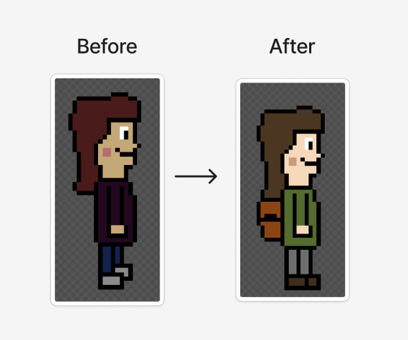 suzanagamedev's tweet image. What do you guys think of this character? I’m creating a 2D survival/adventure game

#games #gamedev #indiegames #character #survivalgame #2d #pixelart #gamedesing #indiedev