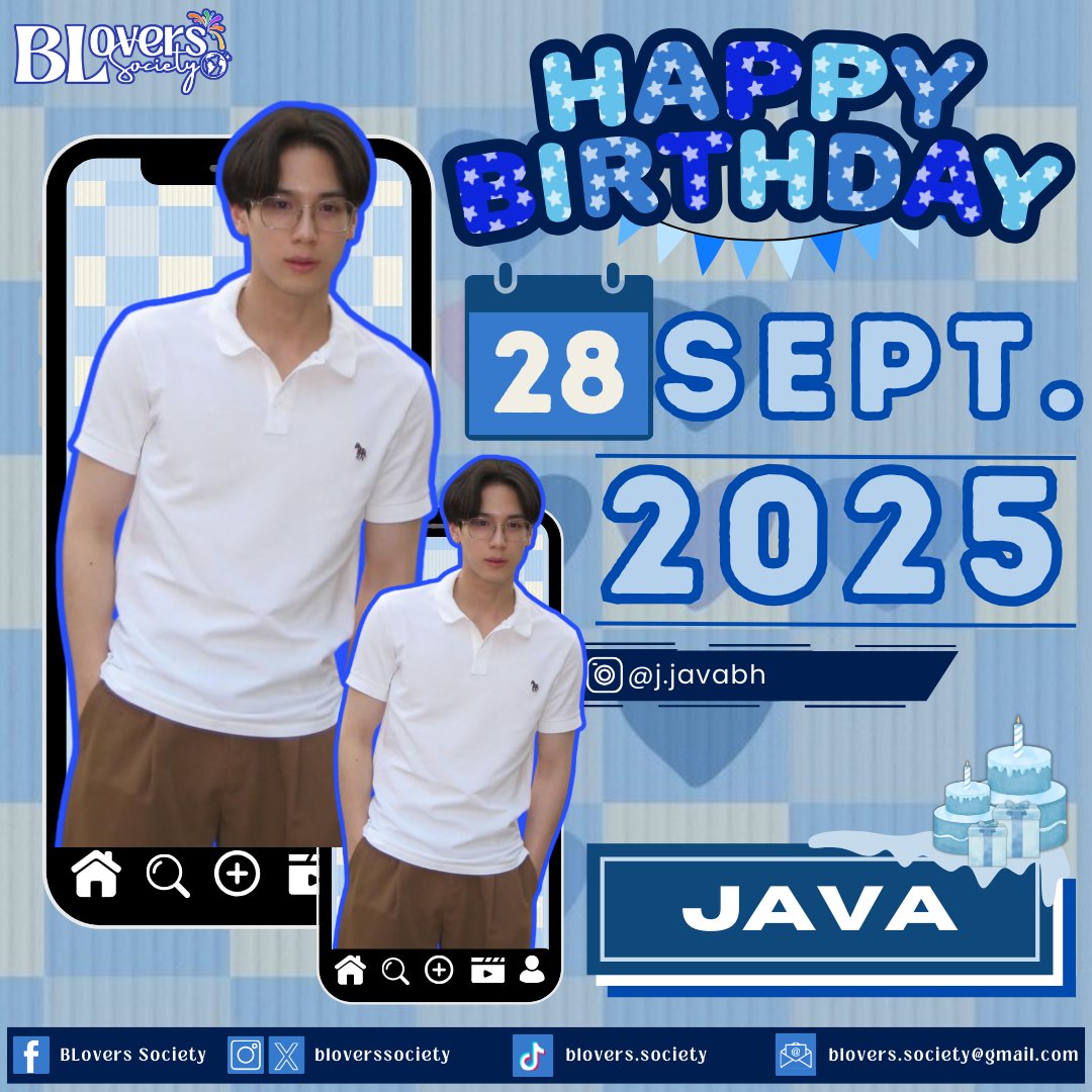 bloverssociety's tweet image. 𝑰𝑻`𝑺 𝒀𝑶𝑼𝑹 𝑴𝑨𝑮𝑰𝑪𝑨𝑳 𝑩𝑰𝑹𝑻𝑯𝑫𝑨𝒀!🪄
𝗛𝗮𝗽𝗽𝘆 𝗕𝗶𝗿𝘁𝗵𝗱𝗮𝘆, 𝗝𝗮𝘃𝗮! 🥳💙
May your celebration be filled with magic and joy. 💖
#BLoversSociety
#Java20thChapter
#javabh28
#javabh
#HBDJava