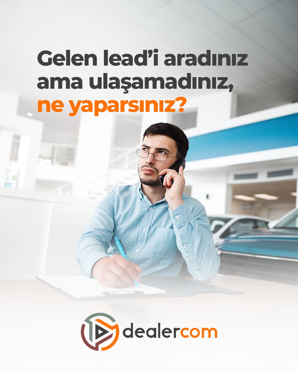 Gelen lead'i aradınız ama ulaşamadınız ne yaparsınız?

❌Müşterinin beni aramasını beklerim.
❌O lead'i kapatırım.
✔️Ulaşana kadar 5 kez ararım.

Detaylı bilgi için aşağıdaki linke tıklayın. 👇
dealerdoping.com/tr/lead-yoneti…

#DijitalPazarlama #LeadYönetimi #Dealerdoping