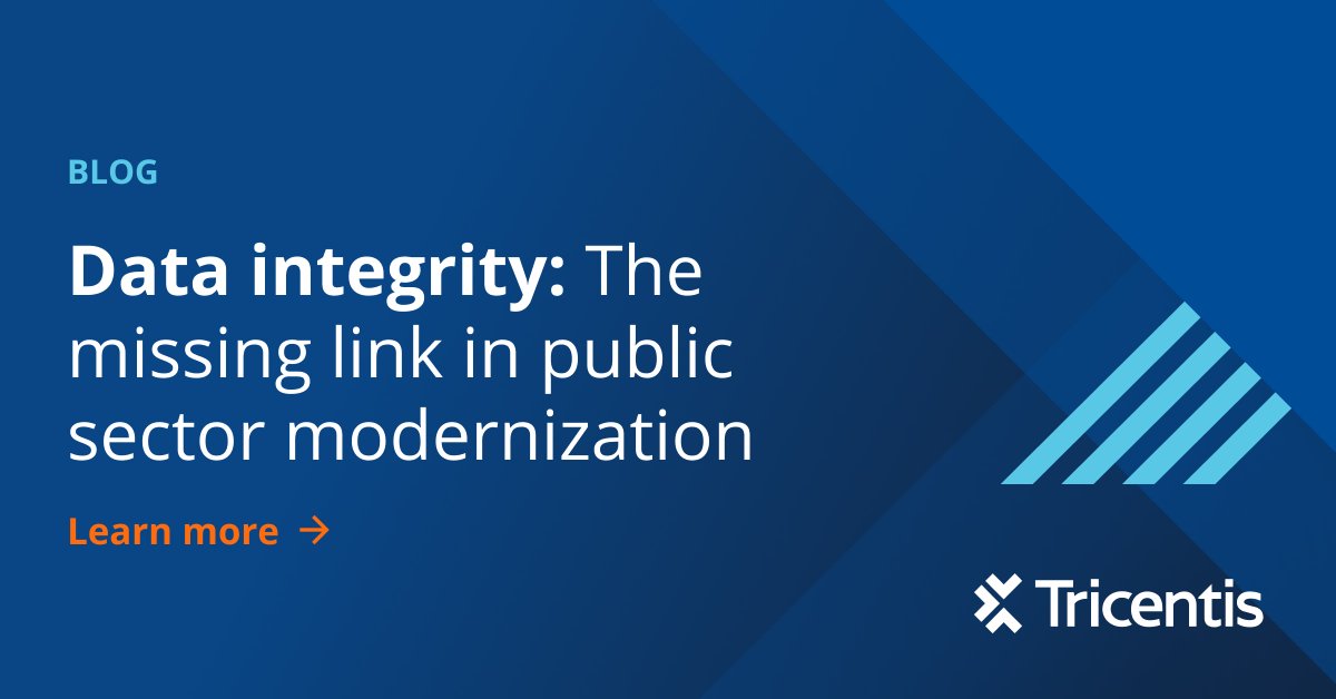 Tricentis's tweet image. Public sector leaders 📣 You are being asked to modernize quickly, govern transparently, and adopt AI responsibly.

Data integrity is the foundation 🧱 that holds all of it together!

Find out more via our blog post: bit.ly/41ywFlZ

#PublicSector #GovTech #DataIntegrity