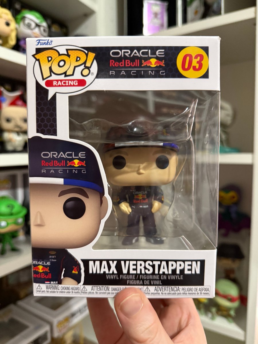 LeePepCollects's tweet image. Racing (Formula 1) Funko Pop! Max Verstappen #03 of the Oracle Red Bull Racing F1 team!

A thoughtful birthday gift from a close friend of mine and not a Pop I would have picked up for myself – but I actually really like it! 

#LeePepCollects #FunkoPopCollector