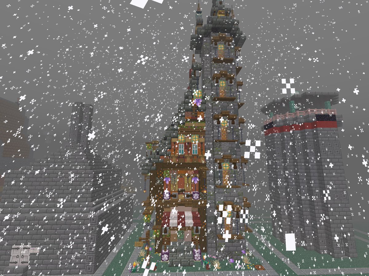 kikipon_17's tweet photo. おやさい鯖で初建築
#マイクラ建築 #マイクラ建築コミュ #おやさい鯖 #バニラ建築 #シェーダーなし #Minecraft #ファンタジー建築 #Minecraftbuilds #minecraft建築コミュ #VanillaBuild #NoShaders #FantasyBuild https://t.co/MFEb2sGOPi