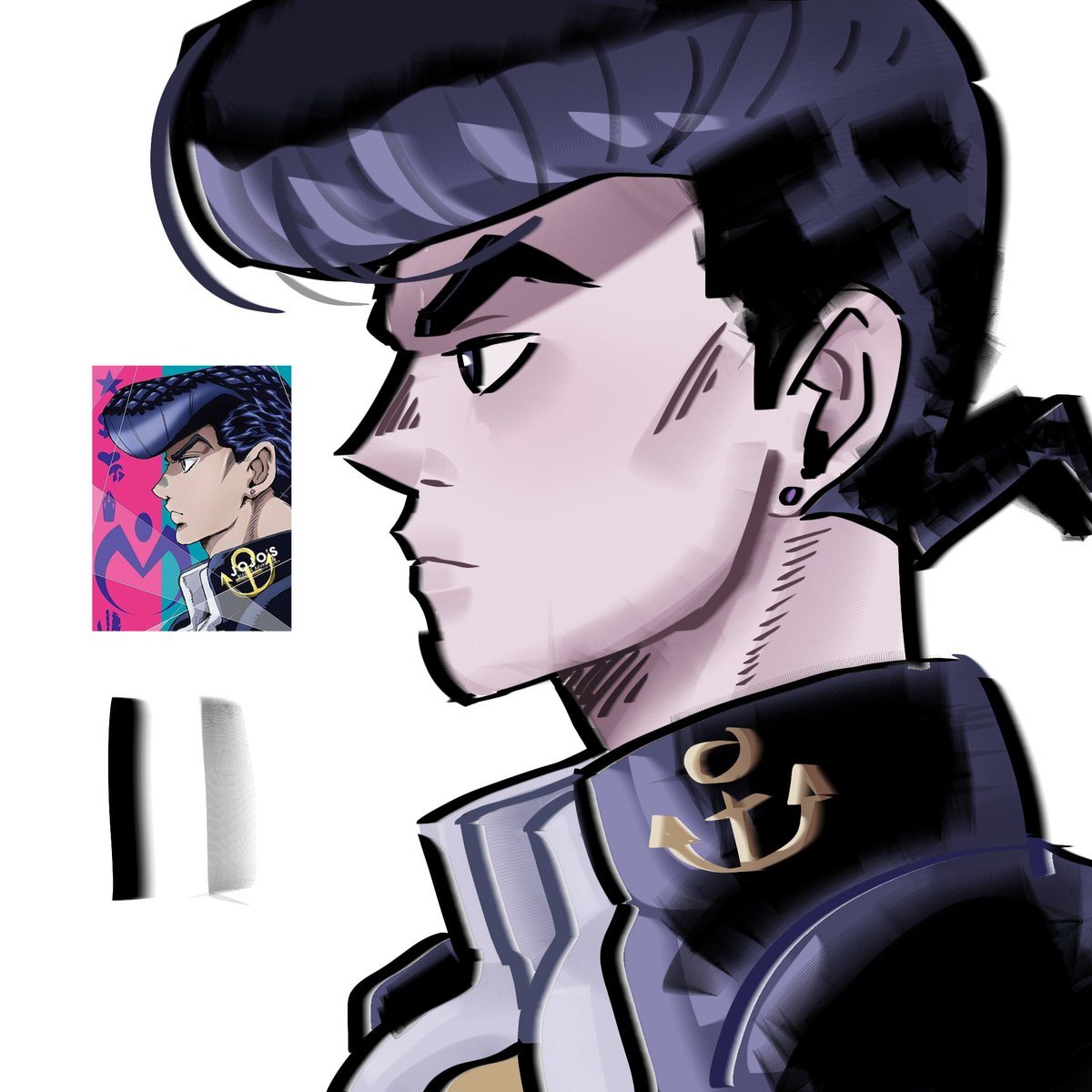 Himawari1617's tweet photo. Good morning. Have another Josuke. #jjba #jojo #jojosbizarreadventure https://t.co/Yiu7Zb0Yuh